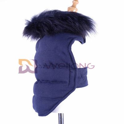 Il piccolo grande rivestimento del vello del cane della peluche della lana staccabile del collare ricopre per l'inverno BSCI