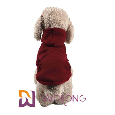 Camice del cucciolo di maglia con cappuccio inverno/di autunno BSCI per colore personalizzabile dei cani