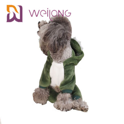 Pigiami Cat Warm Dog Clothes Hoodie di Coral Velvet Crocodile Small Dog
