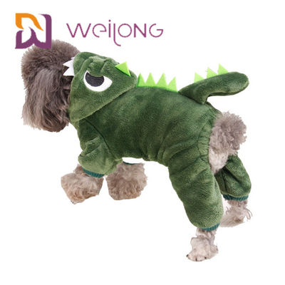 Pigiami Cat Warm Dog Clothes Hoodie di Coral Velvet Crocodile Small Dog
