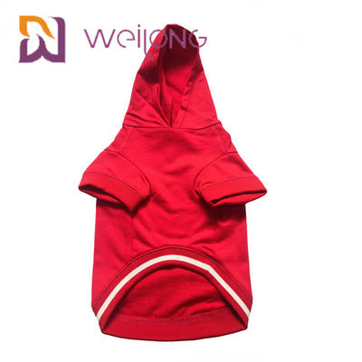 Maglia con cappuccio su misura CVC di Natale del cane di animale domestico della stamperia di colori per l'autunno/inverno