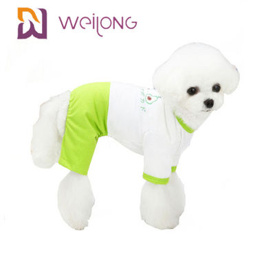 Poli pigiami su ordinazione francesi di Terry Pet Pajama Summer Skirt per il gatto dei cani
