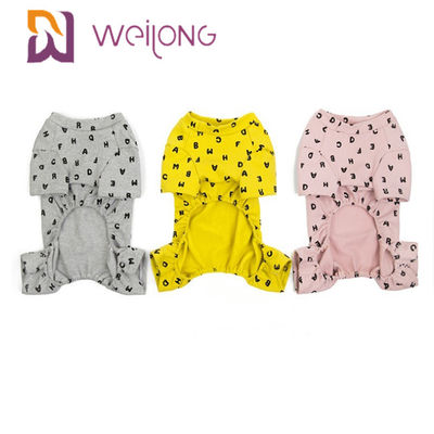 Vello Onesie del cane del pigiama BSCI dell'animale domestico della maglietta felpata di autunno/inverno di personalizzazione
