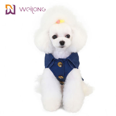 Giacca a vento d'apertura dell'animale domestico della tela di Cat Winter Wear Plaid Cotton della polvere del bottone per i cani