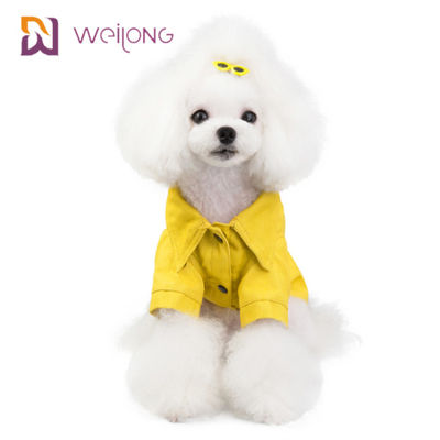 Cappotto su misura Sherpa morbido dell'animale domestico della tela del cotone che allinea il cappotto di inverno del cucciolo
