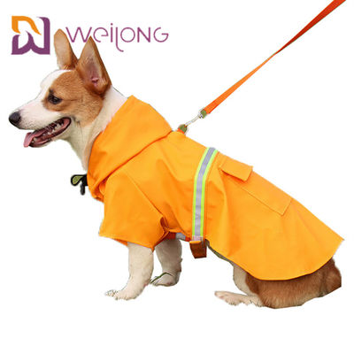 Rivestimento riflettente impermeabile XS - dimensione della pioggia del cane del rivestimento della giacca a vento del cane di XL