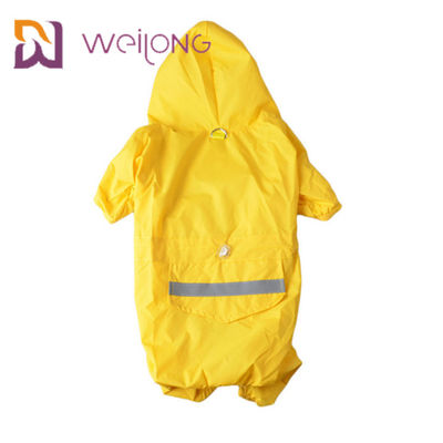 Rivestimenti leggeri di cuoio MESH Lining antivento dell'impermeabile del cane giallo dell'unità di elaborazione