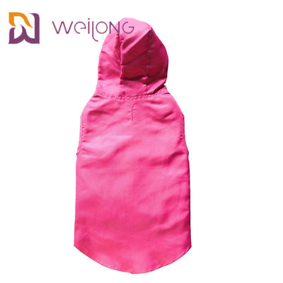 Grande cappotto impermeabile del cane con Hood Customizable Velcro Opening