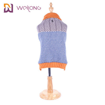 Il cavo classico tricotta l'animale domestico che il maglione Jumper Coat Warm Pet Winter copre le attrezzature per i gatti dei cani