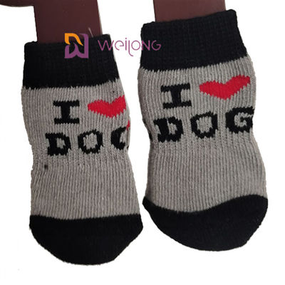 Calzino protettivo di anti slittamento di personalizzazione per lo scratch di Paw Dog Socks To Prevent del cane